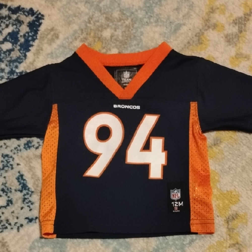 Team Apparel Kids' Dark Blue and Orange Jersey